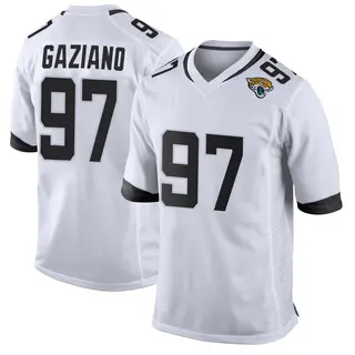 Jacksonville Jaguars Men's Joe Gaziano Game Jersey - White