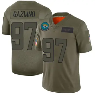 Jacksonville Jaguars Men's Joe Gaziano Limited 2019 Salute to Service Jersey - Camo