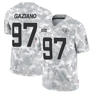 Jacksonville Jaguars Men's Joe Gaziano Limited 2024 Salute to Service Jersey - Arctic Camo