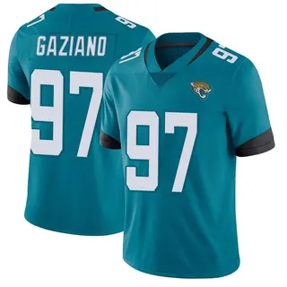 Jacksonville Jaguars Men's Joe Gaziano Limited Vapor Untouchable Jersey - Teal