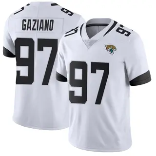 Jacksonville Jaguars Men's Joe Gaziano Limited Vapor Untouchable Jersey - White