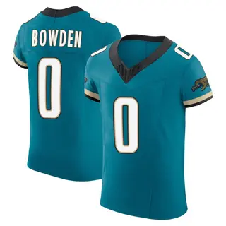 Jacksonville Jaguars Men's Peter Bowden Elite Prowler Throwback Vapor F.U.S.E. Jersey - Teal