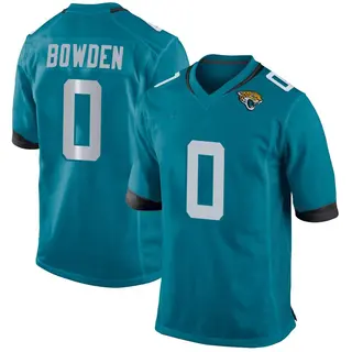 Jacksonville Jaguars Men's Peter Bowden Game Jersey - Teal