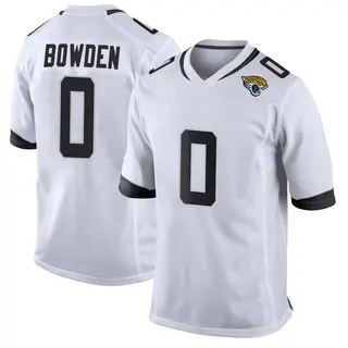 Jacksonville Jaguars Men's Peter Bowden Game Jersey - White