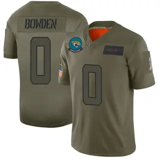 Jacksonville Jaguars Men's Peter Bowden Limited 2019 Salute to Service Jersey - Camo