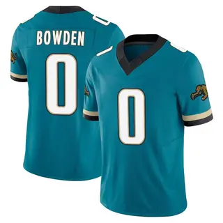 Jacksonville Jaguars Men's Peter Bowden Limited Prowler Throwback Vapor F.U.S.E. Jersey - Teal