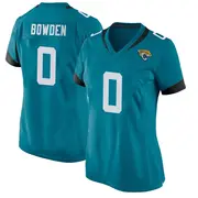 Jacksonville Jaguars Women's Peter Bowden Game Jersey - Teal