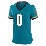 Jacksonville Jaguars Women's Peter Bowden Game Prowler Throwback Jersey - Teal