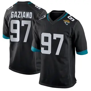 Jacksonville Jaguars Youth Joe Gaziano Game Jersey - Black