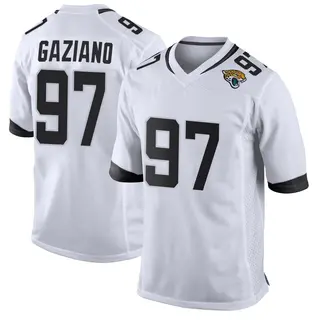 Jacksonville Jaguars Youth Joe Gaziano Game Jersey - White