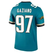 Jacksonville Jaguars Youth Joe Gaziano Legend Prowler Throwback Jersey - Teal