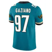 Jacksonville Jaguars Youth Joe Gaziano Limited Prowler Throwback Vapor F.U.S.E. Jersey - Teal