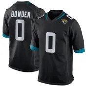 Jacksonville Jaguars Youth Peter Bowden Game Jersey - Black