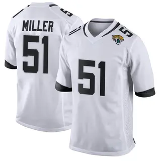 Jacksonville Jaguars Youth Ventrell Miller Game Jersey - White