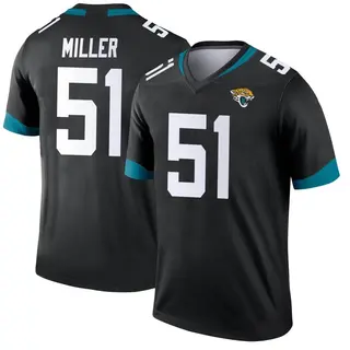 Jacksonville Jaguars Youth Ventrell Miller Legend Jersey - Black